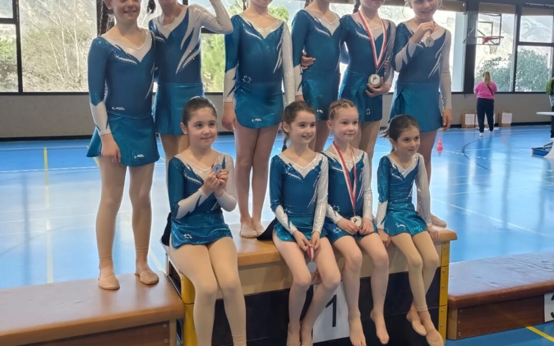 La saison des concours de gymnastique démarre en beauté à Riddes !